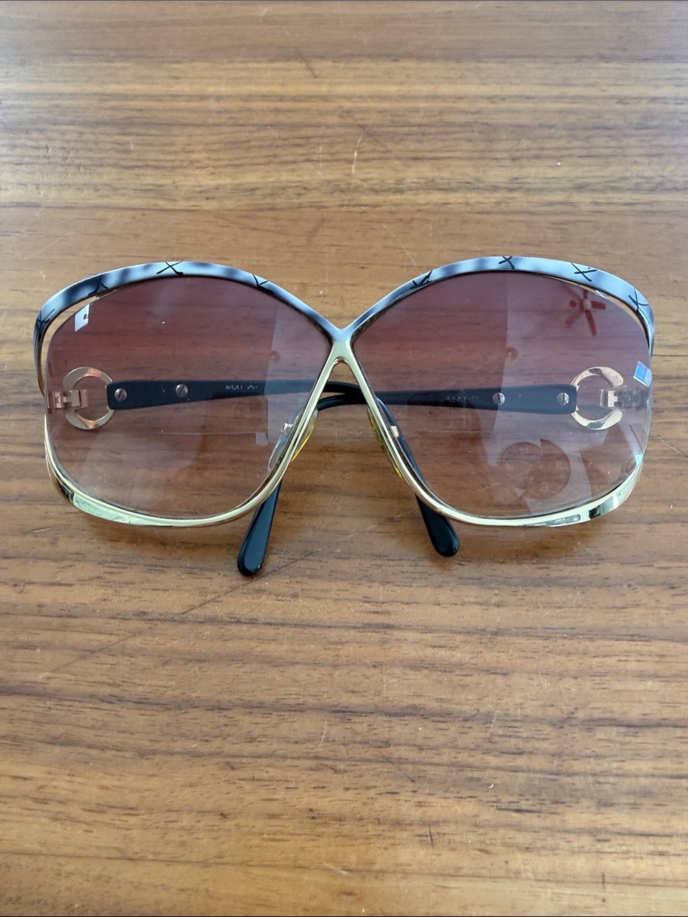 Vintage 60s Linea Pitti Austria bifocal sunglasses Dior style 5056